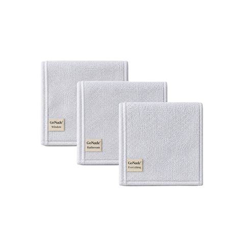 Bamboo Microfibre Cloth set of 3 (Everything,Bathroom,Window)