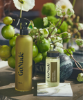 Go Nude Everything Surface Cleaner concentrate and Olive Keeper bottle lifestyle