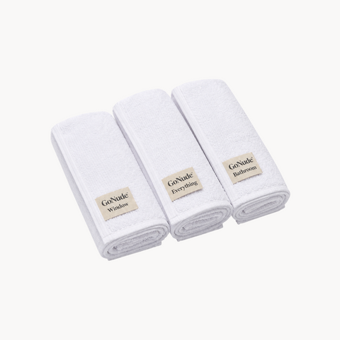 Bamboo Microfibre Cloth set of 3 (Everything,Bathroom,Window)